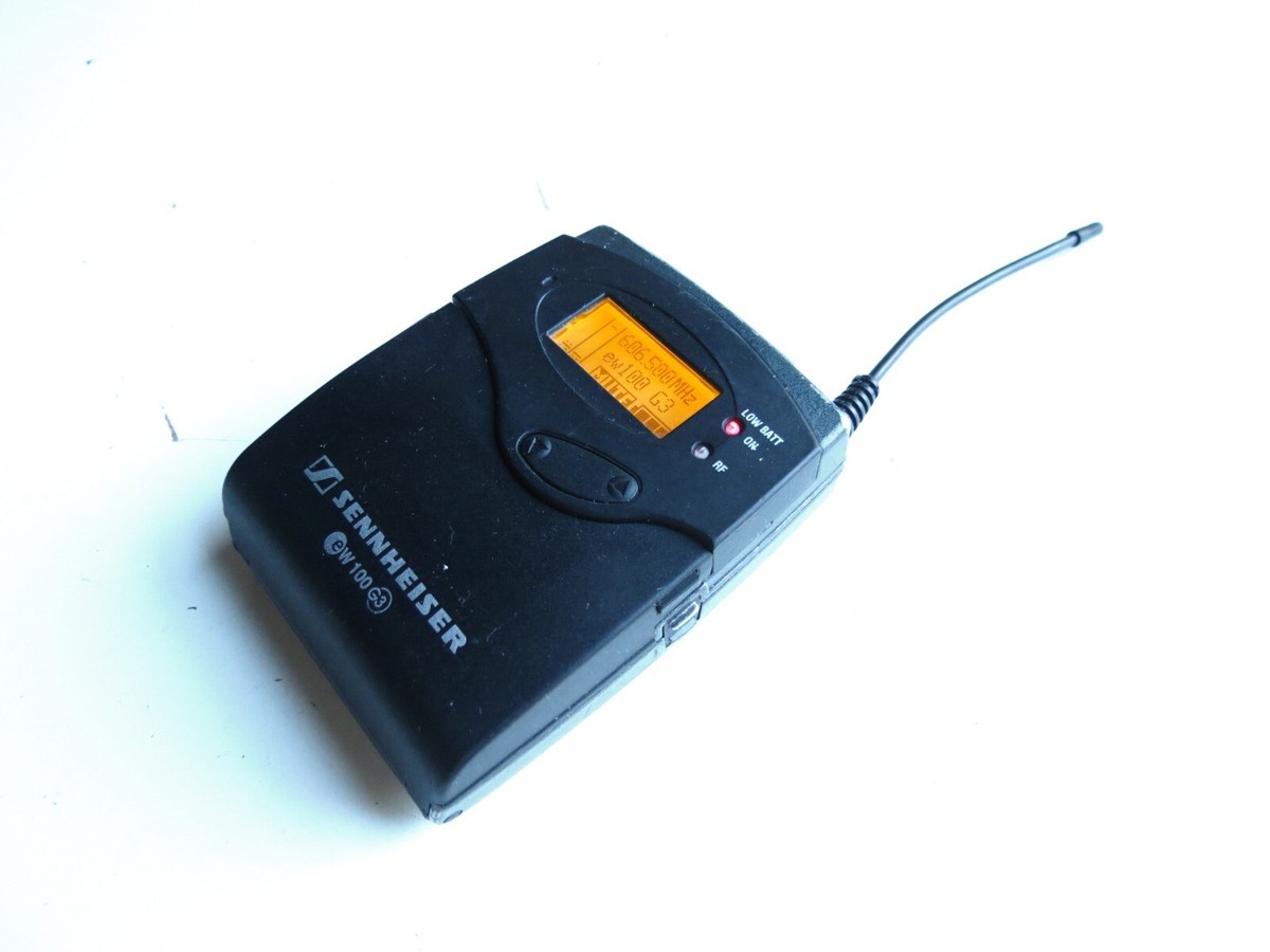 Sennheiser EK100 G3-GB Bodypack Microphone Receiver EW100 606-648