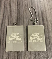 Nike Air Force XXV Shoe tag Hang Tag Key Chain Metal