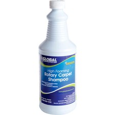 Global Industrial High Foaming Rotary Carpet Shampoo - Case Of Six 1 Quart 1.15 per fl oz