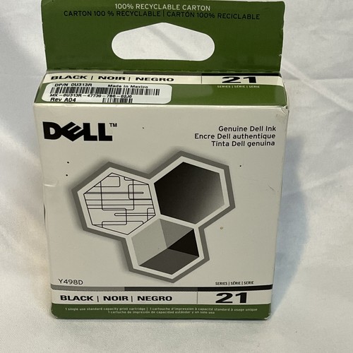 DELL Series 21 Black Ink Y498D Sealed Box