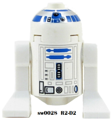 Genuine LEGO Star Wars R2-D2 ASTROMECH DROID sw0028 Minifigure