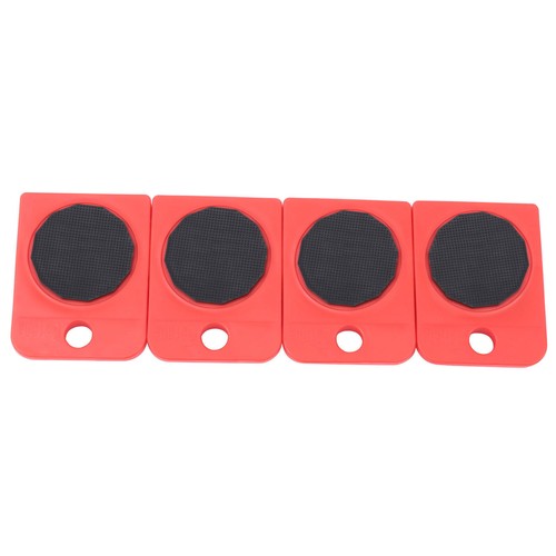 4PCS Mobili Sollevamento Mobile Scorrevole Mover Set Trasporto Utensile Leva 200kg Carico - Foto 4 di 23