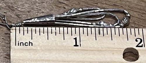 Vintage Southwest 3 Strand Long Liquid Sterling Silver Beaded Earrings - Picture 7 of 7