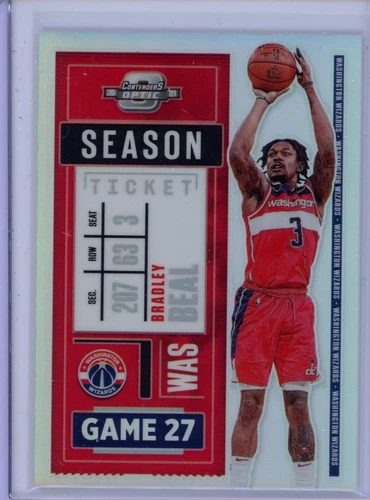2020 Panini Contenders Optic #18 Bradley Beal Holo