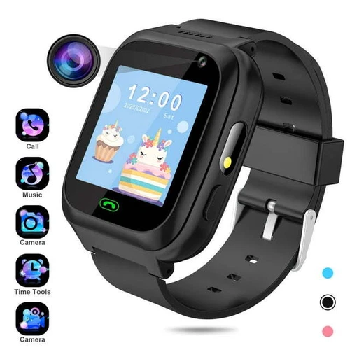 Smart Watch for Kids with Call Camera Video Game Boys Girls Phone Watches Gifts - Picture 3 of 30