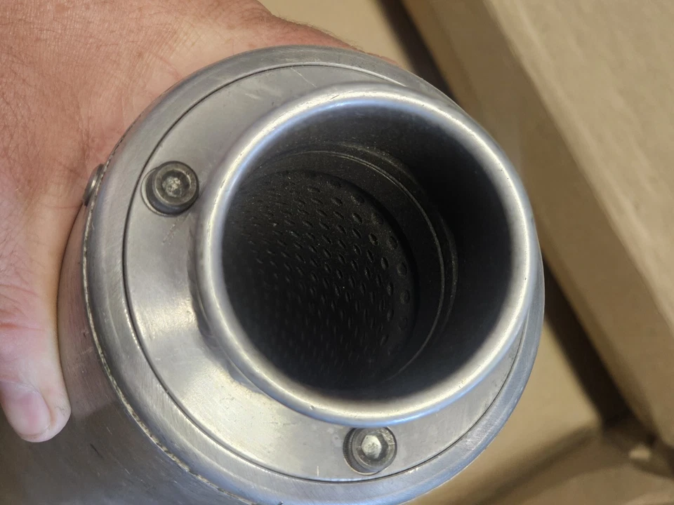 HMF 1 Performance Exhaust slip on spark arrestor - Image 3 of 4