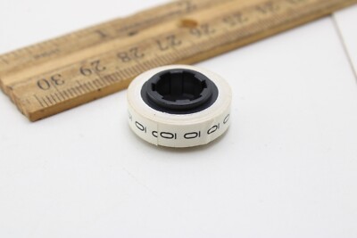 (1) 3M  Scotchloc SDR 0 # 0 Scotch Code Wire Marker Tape Refill Roll NEW