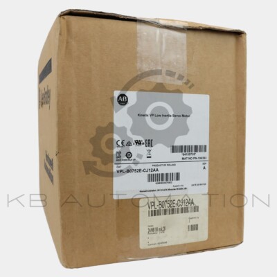 VPL-B0752E-CJ12AA Kinetix Low Inertia AC Servomotor, 400V, 4900U/min, ohne Br...