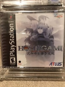 Hoshigami Ruining Blue Earth PlayStation 1 Ps1 Wata 9.6 A Not VGA Cgc Atlus 90s