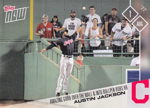 2017 Topps Now 430 Austin Jackson