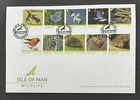 ISLE OF MAN 2019 FDC WILDLIFE FIRST DAY COVER WITH DOUGLAS PMK