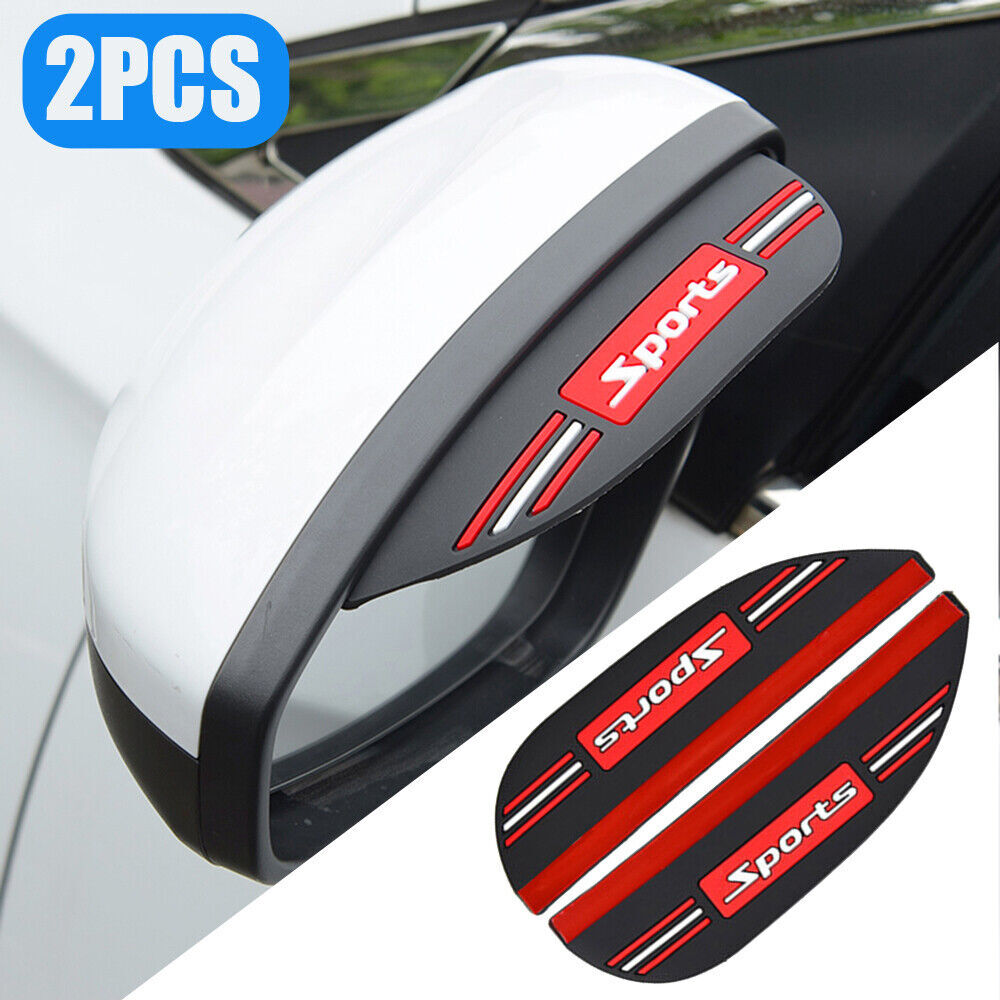 Rear View Mirror Rain Guard Sun Visor Protector for Cars  