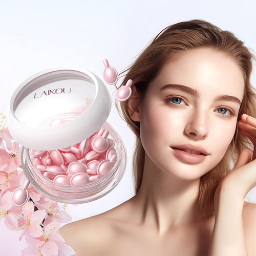 Sakura capsule moisturizes and brightens skin tone D4P6 R9Z6 N1L1
