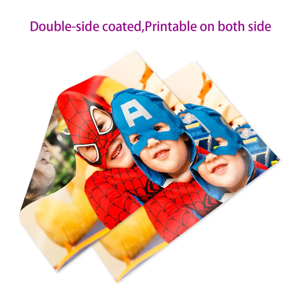 Koala Thick Double Sided Glossy Photo Paper 8.5x11 69lb Cardstock Inkjet Printer - Image 3 of 4