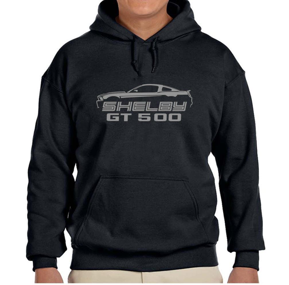 2010-14 Shelby GT500 Mustang Coupe Black Hoodie Sweatshirt FREE