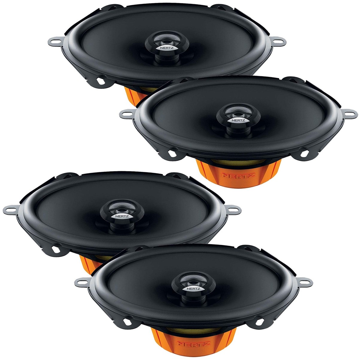 Hertz DCX-570.3 Dieci Series 5x7/6x8 Coaxial Speakers 2 Pairs for