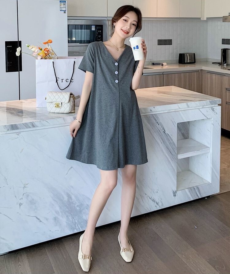 Maternity Clothes Dress for Women Size 8-16 Medium Large XL Pregnant  Postpartum | eBay