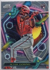 Jeter Downs 2023 Topps Cosmic Chrome Baseball Base