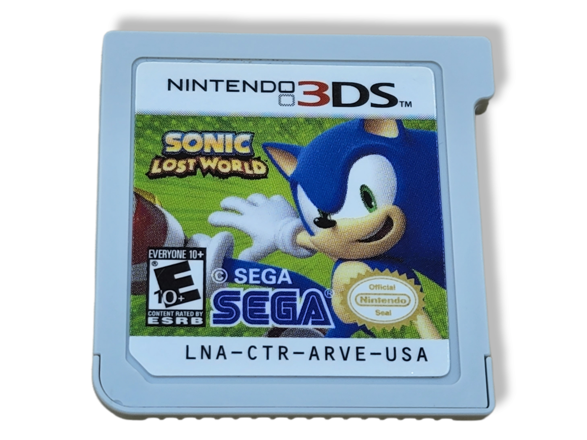 2013 Nintendo 3DS Sonic Lost World Video Game Cartridge Only