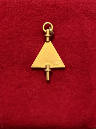 Vintage Delta Mu Delta Honors Pin Charm Pendant - Picture 2 of 2
