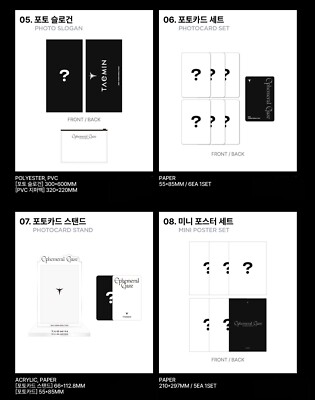 IN STOCK] 2024 태민 TAEMIN WORLD TOUR [ Ephemeral Gaze ] IN