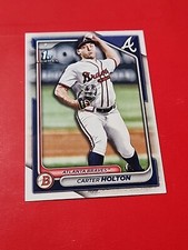 2024 Bowman Draft Paper Base BD-74 Carter Holton Atlanta Braves