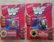 VINTAGE WWF RING MASTERS 1997 THE UNDERTAKER & SHAWN MICHAELS PLAYMATES RARE WWE