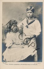 Photo PK Prince Edward and Princess Mary of Wales England Great Britain L1.74