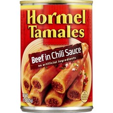  .  Hormel Beef Tamales   15 Oz 12 Pack  . 