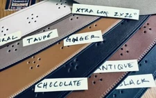 Leather Cowboy Fedora Hat Replacement Sweatband Vented Quality Made In USA (XL)