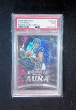 CJ STROUD ROOKIE 2023 Panini Spectra Rookie Aura Nebula CJ STROUD 1/2 PSA 9