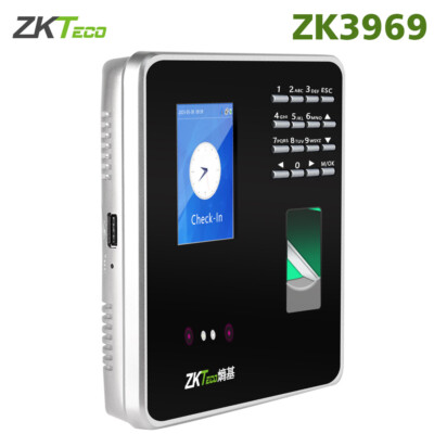 ZKTeco ZK3969 Face Fingerprint Recognition Door Access Control Time Attendance