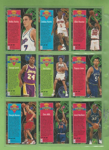 #QQ. SET (25) TOPPS NBA BASKETBALL ROOKIE SENSATION CHASE CARDS - Picture 4 of 6