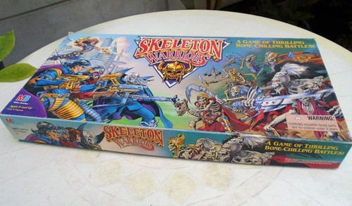 Vintage SKELETON WARRIORS Board Game. MB Games 1994. INCOMPLETE. - Picture 2 of 12