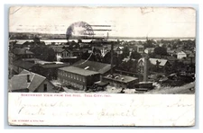 1907 Tell City, IN Postcard-  NORTHWEST VIEW FROM THE HILL