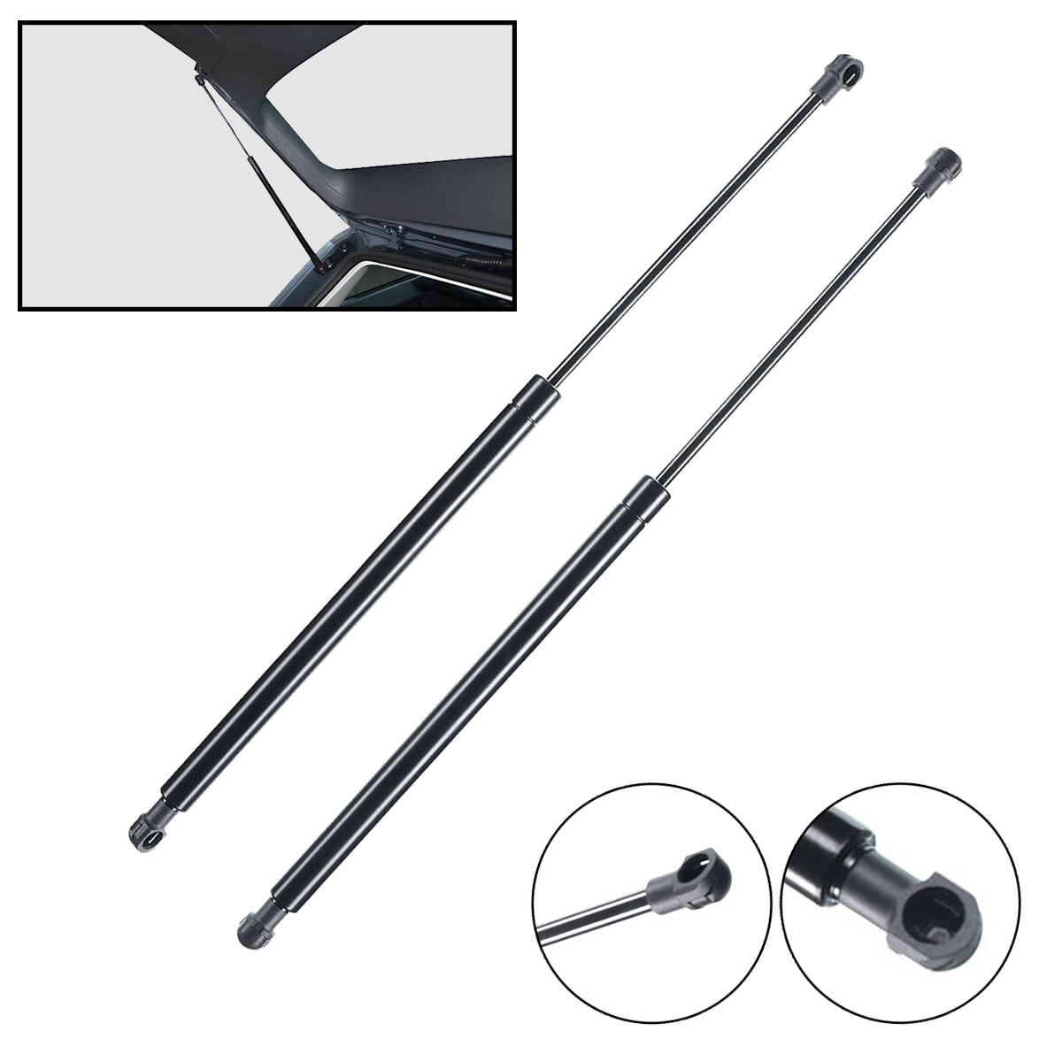 Front Hood Lift Supports For 2002-2005 Hyundai Sonata Sedan (2-Pack)