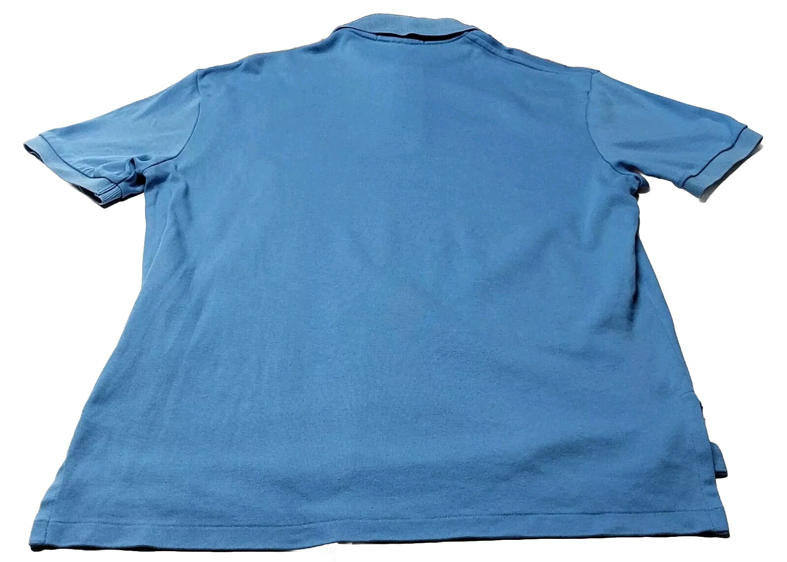 Polo Ralph Lauren Vintage Uomo Medium Golf Shirt Blu Rosso Pony Ottime Condizioni Leggi Descrizione