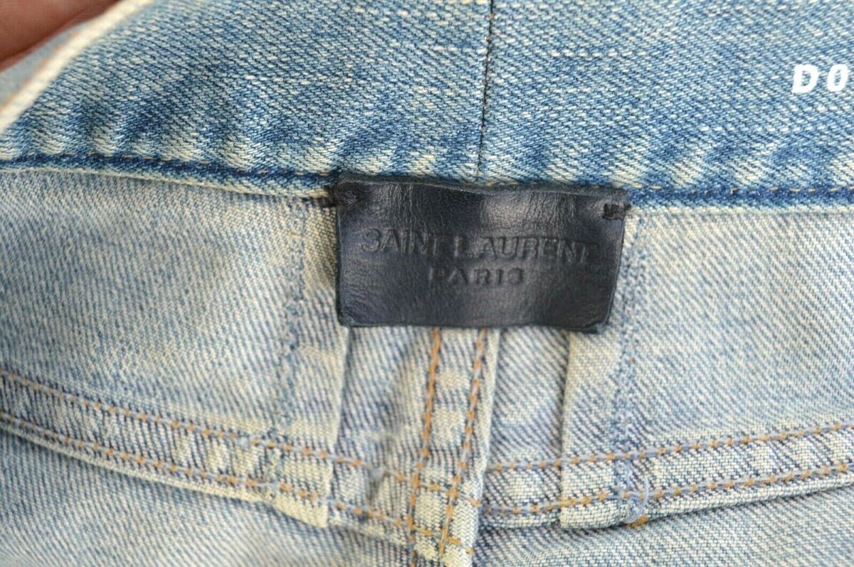 Yves Saint Laurent D02 M/SK-LW RIPPED jeans 31x31 skinny YSL Yves Saint Laurent D02 M/SK-LW RIPPED jeans 31x31 skinny YSL