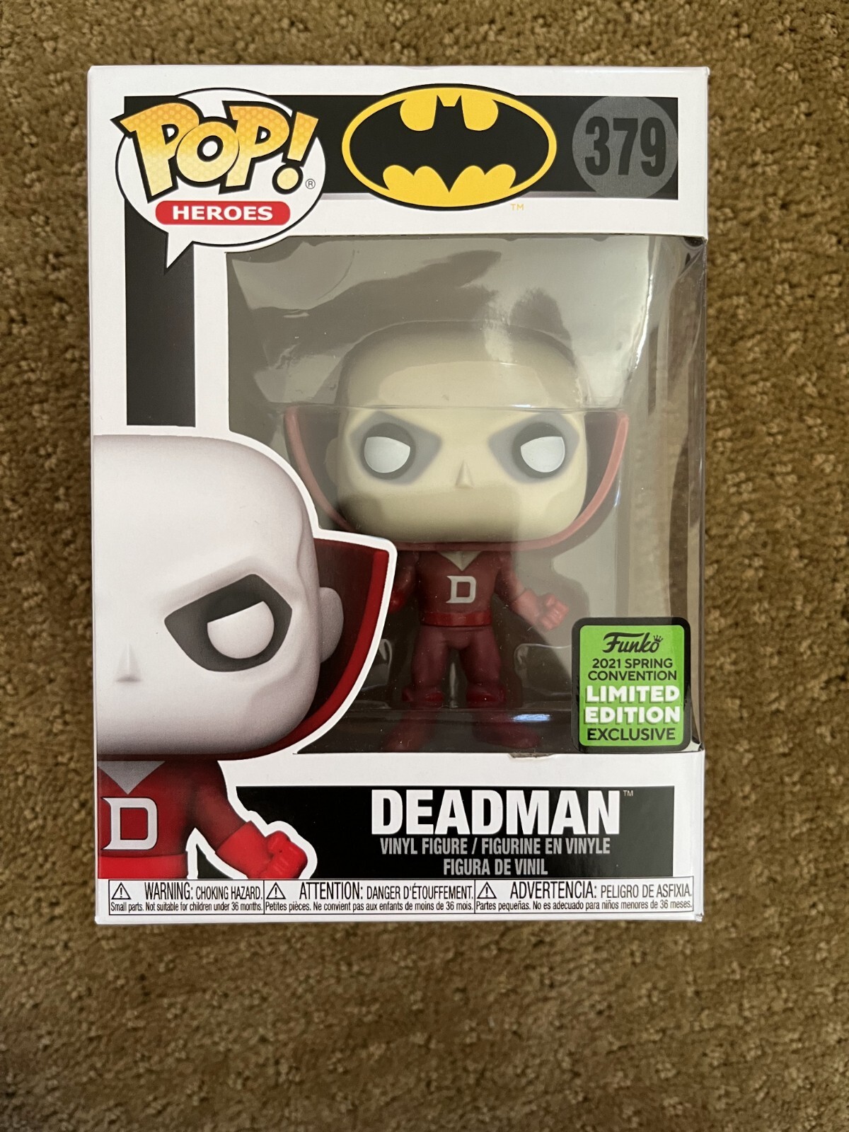 Funko Pop! Vinyl: Dc Comics - Deadman - Emerald City Comic Con (Eccc)...