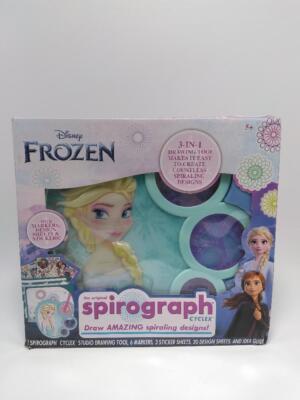 Spirograph Cyclex Set Frozen   Drawing Kit, Arts and Crafts, Ages 5+ Damaged Box
