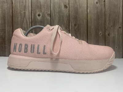 NOBULL Blush Pink Trainers Plus Size W 12 /M 10.5 Crossfit  display picture 3