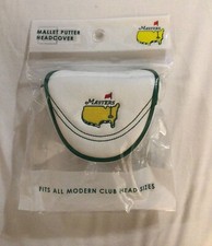 2025 Masters Mallet Putter Cover Headcover New Golf Club Augusta National White