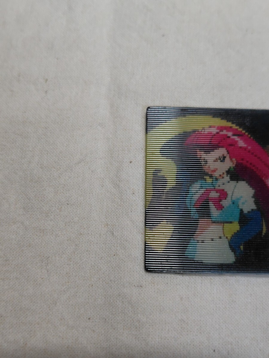 meiji ポケモン 3D チェンジングカード Jessie 30 Japanese Meiji Super Change Card 3D Lenticular Pokemon