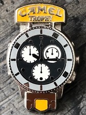 PINS PIN MONTRE WATCH CAMEL TROPHY ARTHUS BERTRAND TRÈS RARE