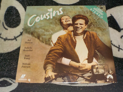 Cousins NEW SEALED Laserdisc LD Ted Danson Isabella Rossellini Free Ship $30