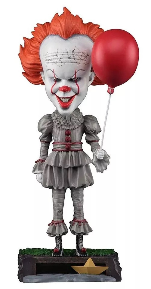 IT Headknockers Pennywise (2017) Handpainted Resin Horror Figure NECA Official