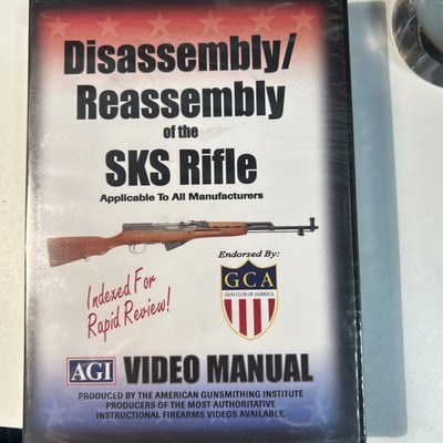 AGI #7174 Disassembly/Reassembly of the SKS Rifle DVD NEW IN WRAPPING