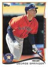 2014 Topps Baseball Update George Springer Base Rookie US-10 Houston Astros