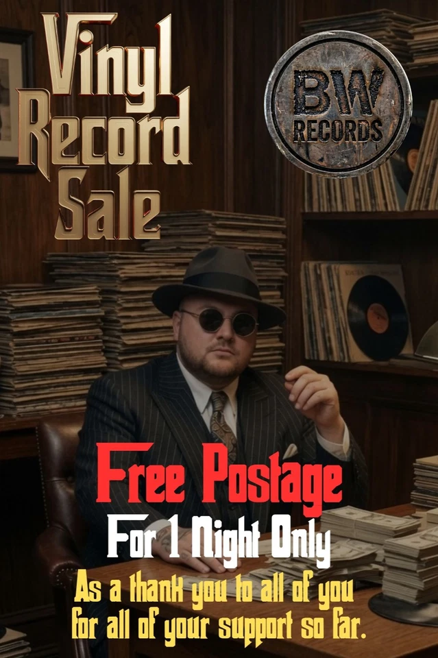 BW Records - Vinyl Sale - FREE POSTAGE THANK YOU!