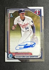 2024 Bowman Chrome - Prospect Autographs Daiber De Los Santos #CPA-DD (AU, RC)